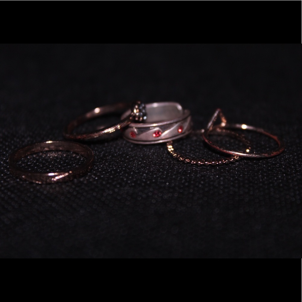 Cute ring bundle💍❤️